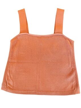 UpWest Sleeveless Knit Tank in Terracotta